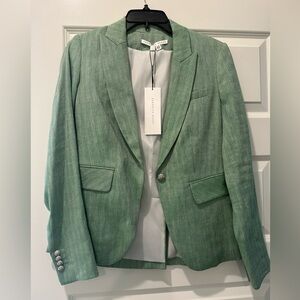 NWT Veronica Beard Green Dickey Jacket